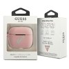 Guess GUACAPLSVSPG AirPods Pro coverróżowo zielony/pink green Silicone Vintage